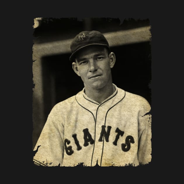 Mel Ott Legend in San Francisco Giants by SOEKAMPTI