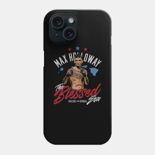 Max Holloway The Blessed Hawaii Phone Case