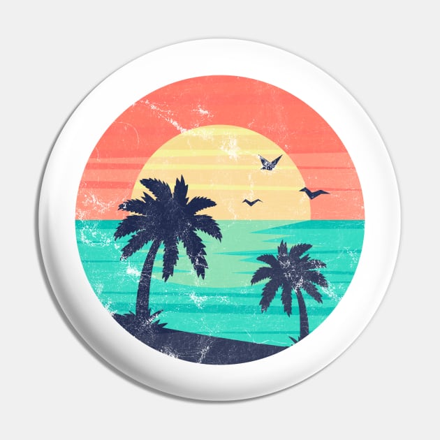 Sunset Pin by Hub Design