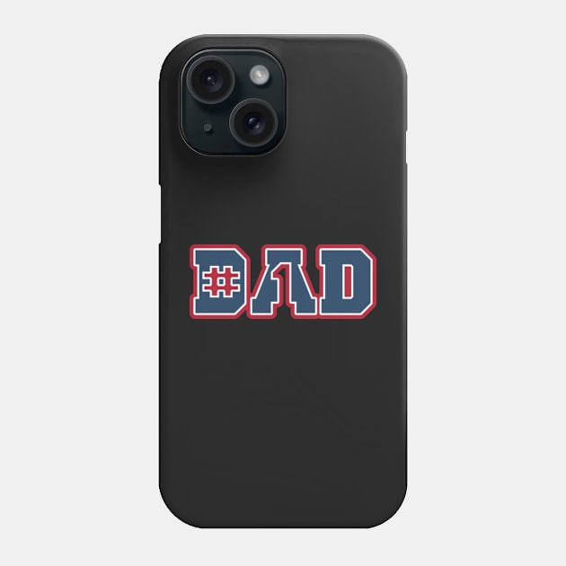 #1 Dad Phone Case by mehdigraph