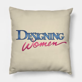 Designing Women Title Logo Pillow