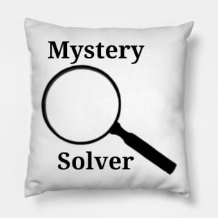 Mystery Solver Magnifying Glass Pillow