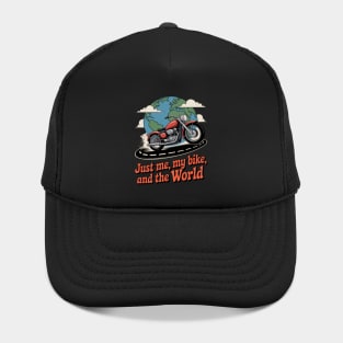 Solo Adventure Rider Motorcycle Touring Hat