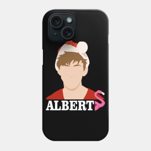 albert flamingo Phone Case