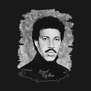 Lionel richie \\ Brush Art T-Shirt