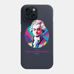 Mozart in wpap Phone Case