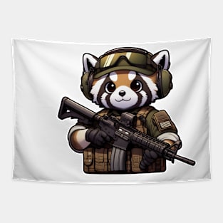 Tactical Tanuki Tapestry