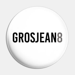 Romain Grosjean 8 Design Pin