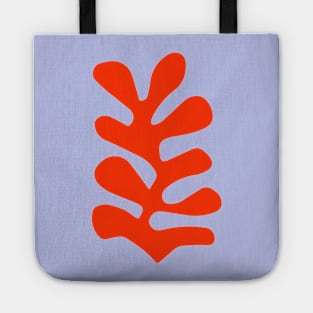 abstract orange leaf by Henri Matisse Tote