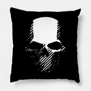 white skull Pillow