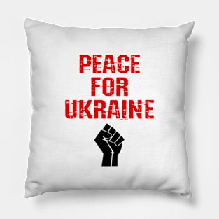 Peace for Ukraine Pillow