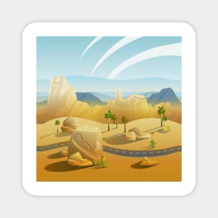 Sims 4 Oasis Springs Magnet