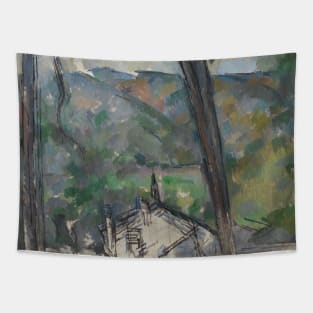 Route to Le Tholonet by Paul Cezanne Tapestry