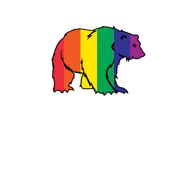 Gay Pride Shirt. Pride March LGBTQ T Shirt. Cool Gay Bear by teemaniac