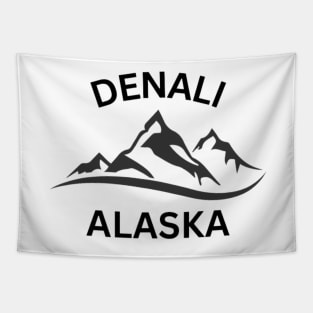 Denali Alaska Mountains Souvenir Tapestry