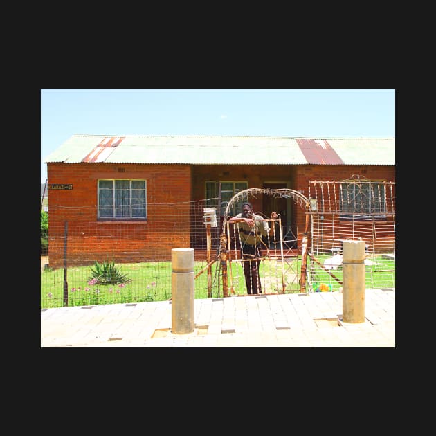 House in Soweto, South Africa by Carole-Anne