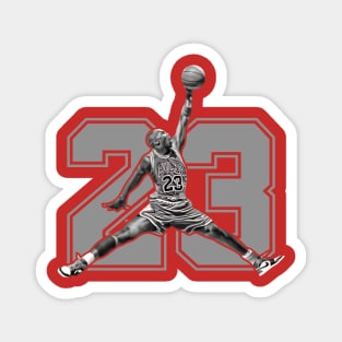 Michael Jordan 23 Basketball Magnet