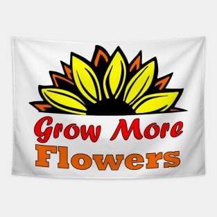 Grow more flowers Tapestry