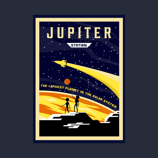 Jupiter Station The Largest Planet by soulfulprintss8