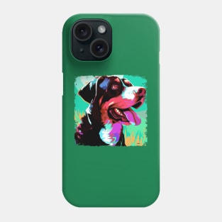 Greater Swiss Mountain Dog Pop Art - Dog Lover Gifts Phone Case