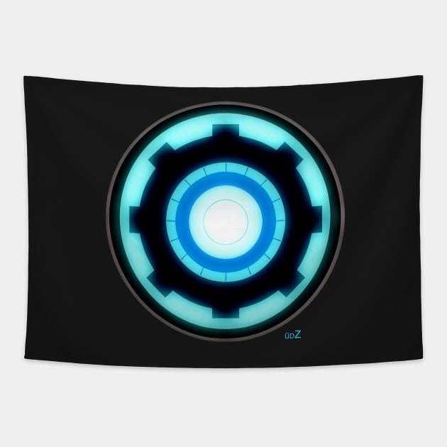 Iron ARC reactor Tapestry by udezigns