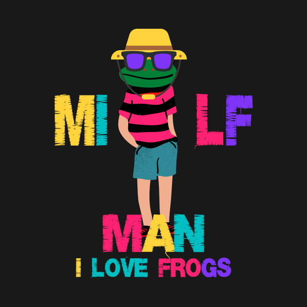 Discover Man I Love Frogs - Man I Love Frogs - T-Shirt