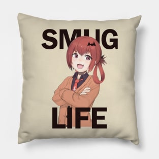 Smug Life of Chibi Short Waifu Pillow