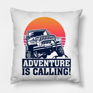 Jeep Wrangler Adventure Pillow