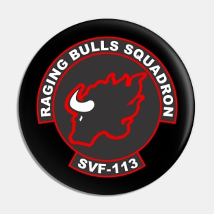 SVF-113 Raging Bulls Squadron Pin