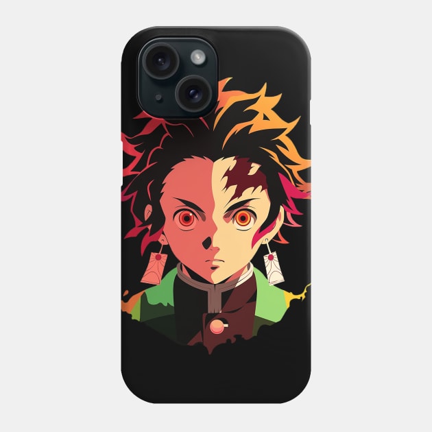 tanjiro Phone Case by pokermoment