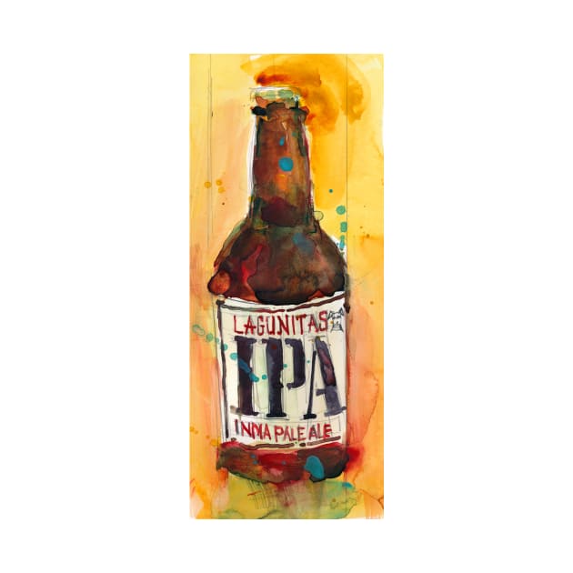 IPA Beer Art by dfrdesign