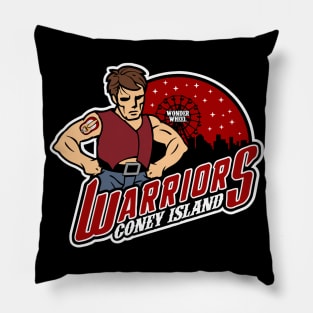 Warriors - Coney Island Pillow