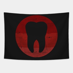 Tooth Vintage Sunshine - Dentist Dental Assistant Gift graphic Tapestry