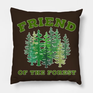 Friend Of The Forest Pillow