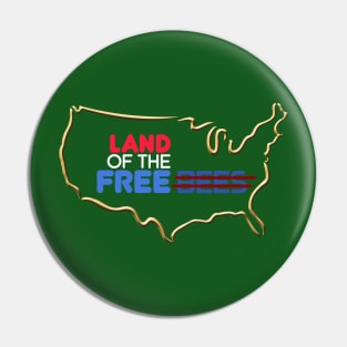 Land of the FREE Pin