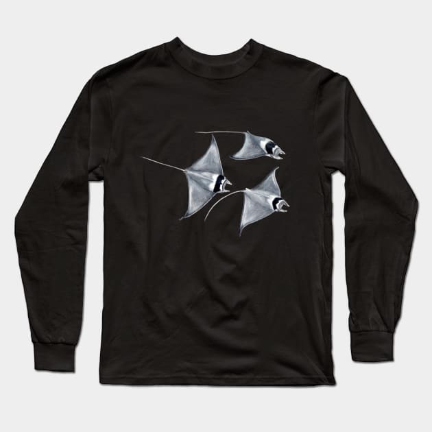Devil Fish Manta Ray Mobula Mobular Long Sleeve T-Shirt