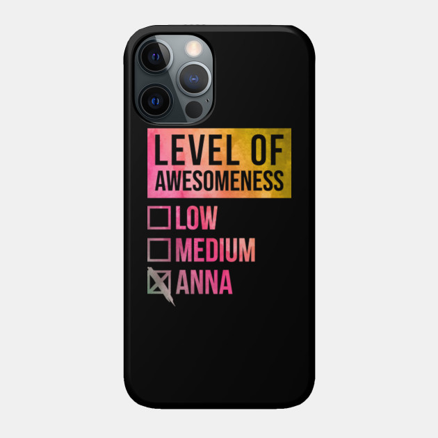 Anna Name - Anna Name - Phone Case