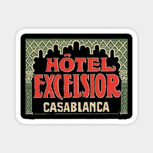 Casablanca Hotel Excelsior Magnet