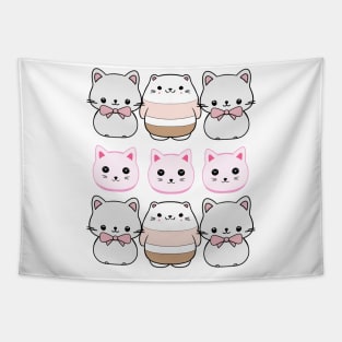 Cute kawaii animals Tapestry