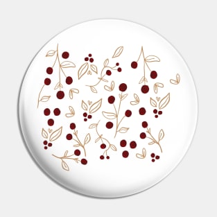 Winter Berries Pin