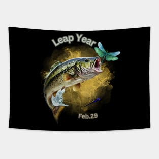 Fishing Lovers Leap Year Tapestry
