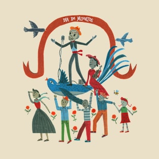 Dia de Muertos Parade T-Shirt