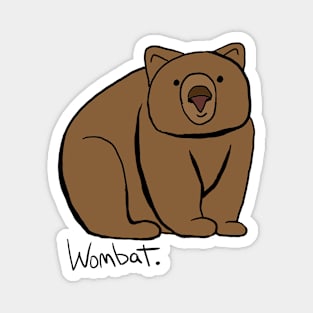 Wombat - Critter Magnet