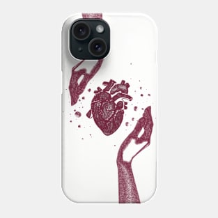 Heart In Hands Phone Case