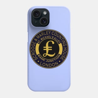 Scrooge and Marley Counting House Phone Case