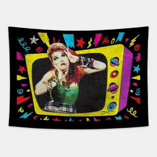 Cynthia Ann Stephanie Lauper Tapestry