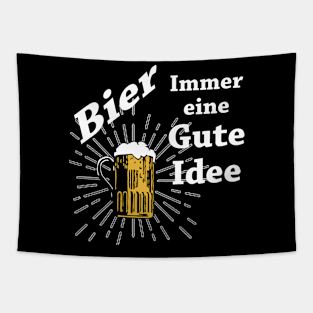 Beer always a good idea Tapestry
