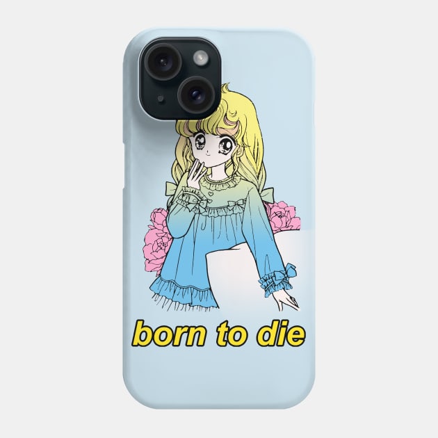 Born To Die / Aesthetic Nihilist Meme Design Phone Case by DankFutura