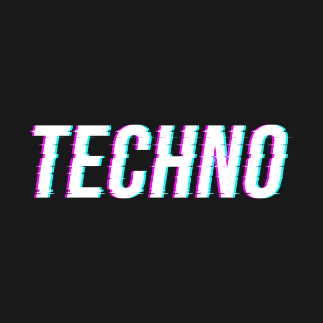 rave clothing - Techno - Glitch by SNZLER