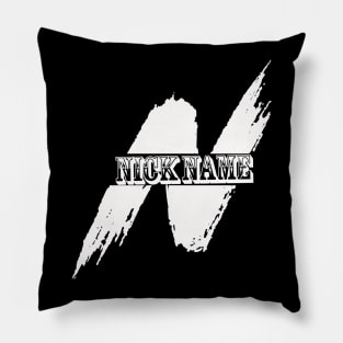 nickname N Pillow